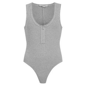 AllSaints Alicia Gray Bodysuit – Size Small (4)